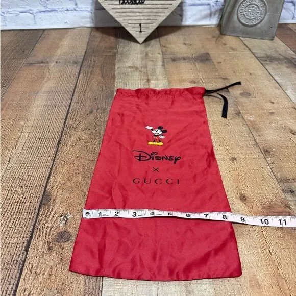 GUCCI X DISNEY MICKEY MOUSE COLLABORATION Dust Bag 17"H x 8.75"W LIMITED EDITION - Picture 3 of 8
